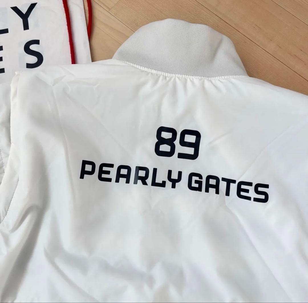 パーリーゲイツ 4WAY ボーダー柄リバーシブルジャケット 正規品 希少7サイズ