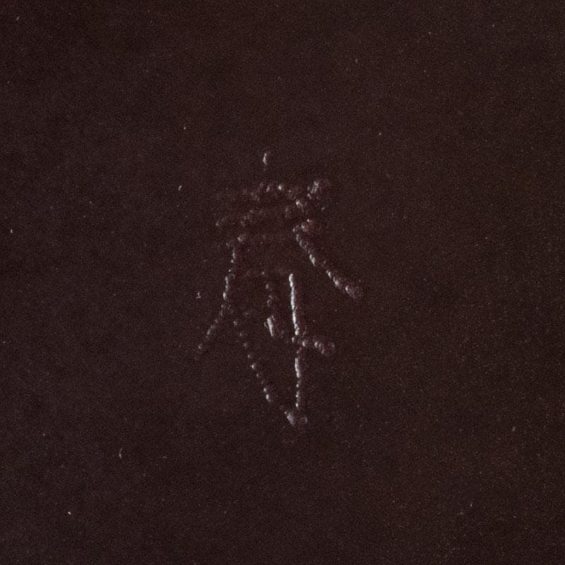 茶道具　釜師　畠春斎作　無文　平丸釜　唐銅鬼面風炉　共布共箱　M　R9292B