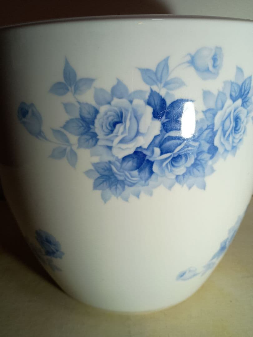 ノリタケ ブルーローズ 火鉢 ワインクーラー