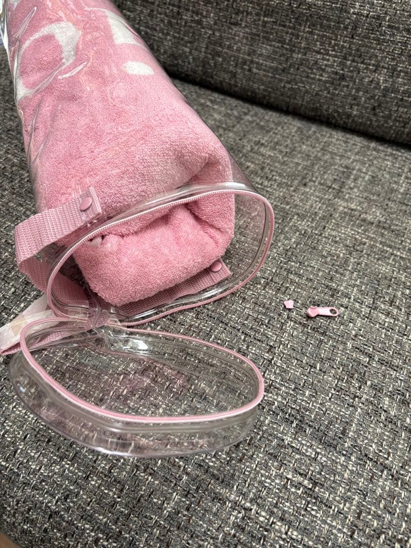 Dior Beauty ビーチタオル 大判バスタオル ピンク