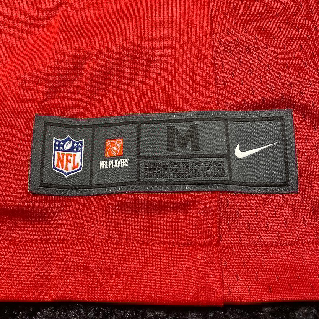 訳有ほぼ未使用 説明必読 NFL 49ERSキャパニック ジャージ ミニヘル付