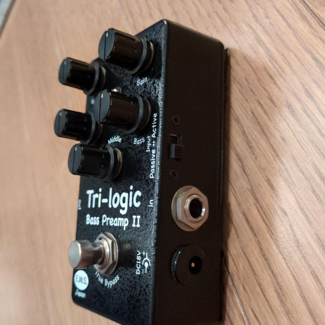 【美品】E.W.S. Tri-Logic Bass Preamp II 18V