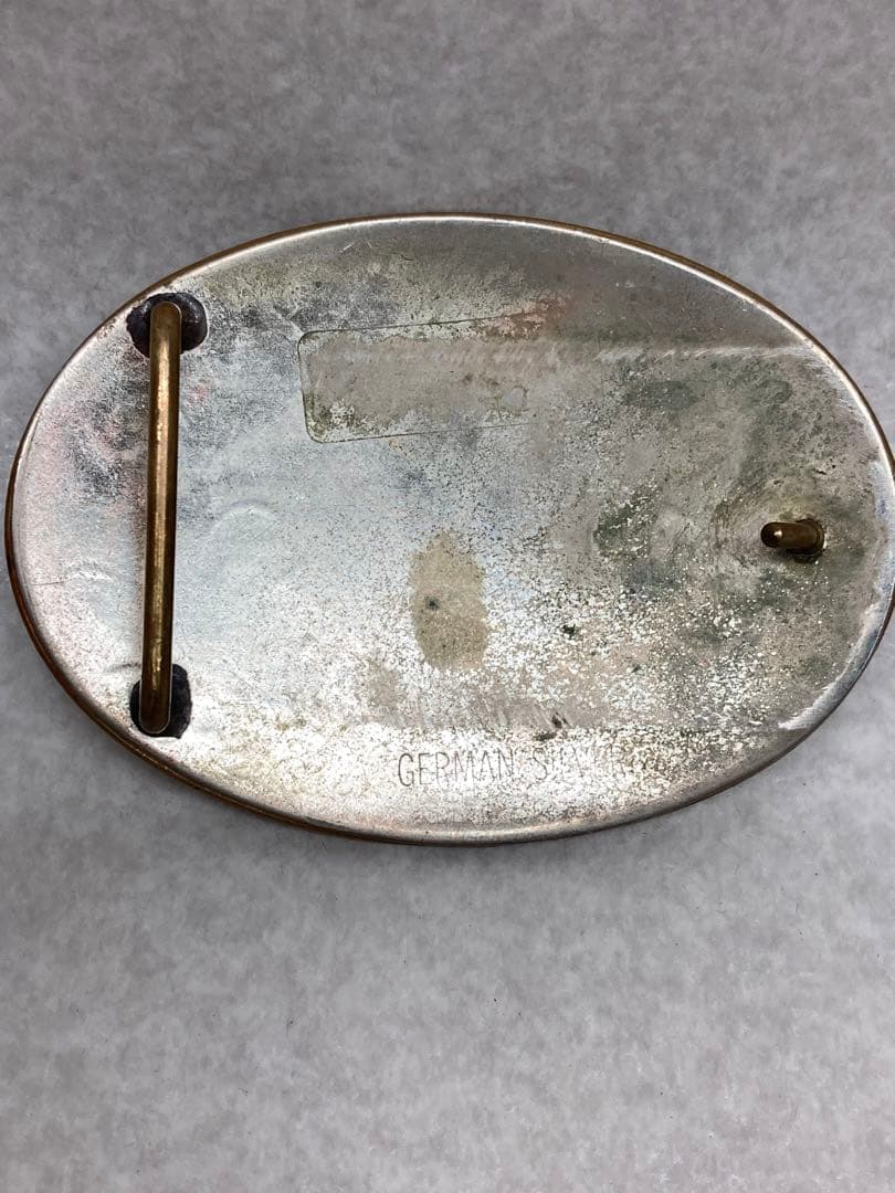 ビンテージ 1921年 モルガン・ダラー 銀製 Crumrine バックル