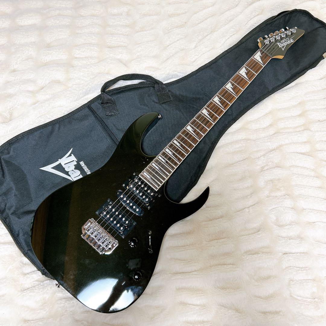 Ibanez GRG170DX エレキギター ブラック アイバニーズ ケース付き