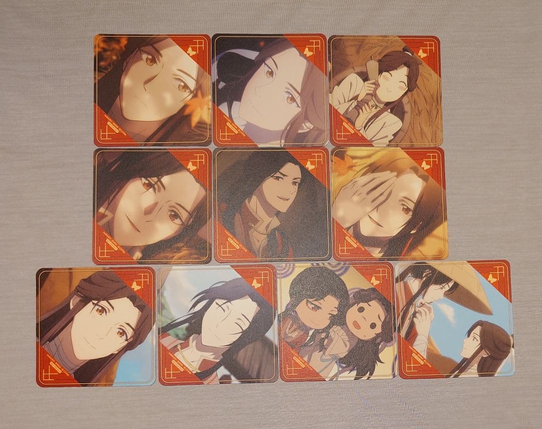 天官賜福 Theキャラカフェ ランチョン コースター 全種