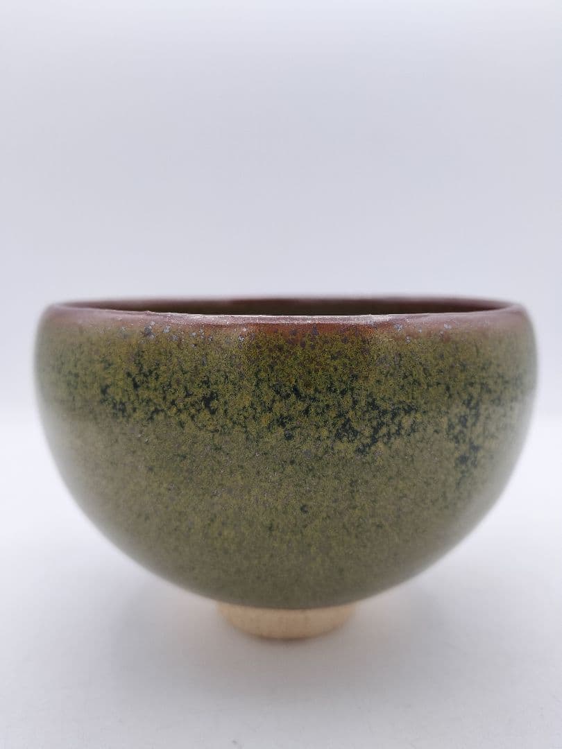 c513 天目茶碗 藤原恭介 木箱 茶道具 古物　藤原啓