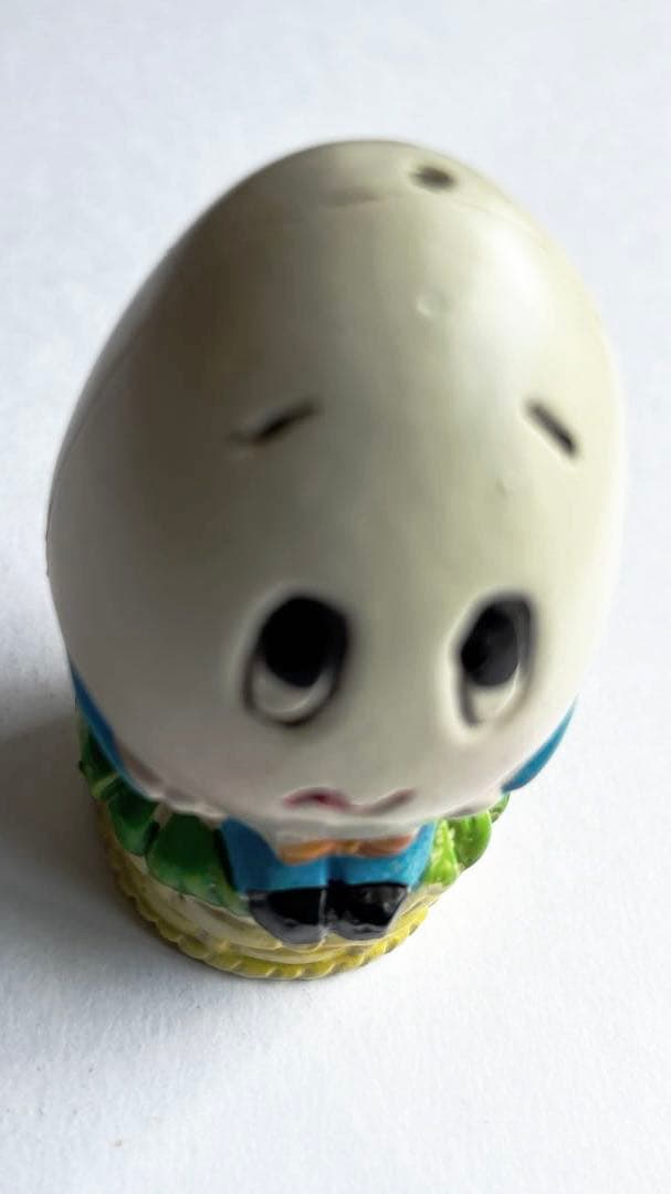 ヴィンテージ ハンプティダンプティ ソフビ フィギュア 香港製 昭和レトロ