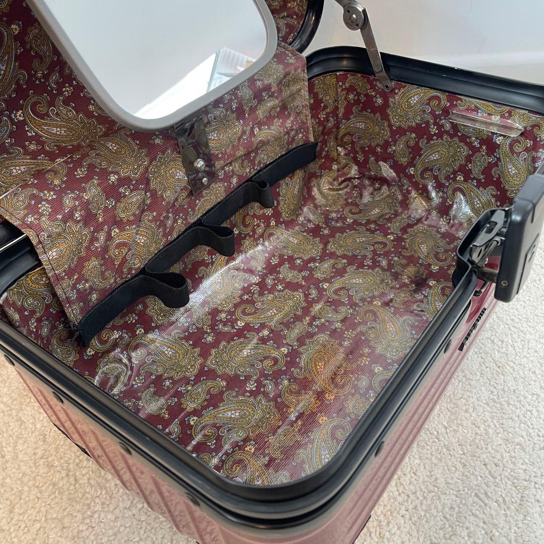 RIMOWA Samba Nova ビューティケース18L ボルドーレッド 鍵付