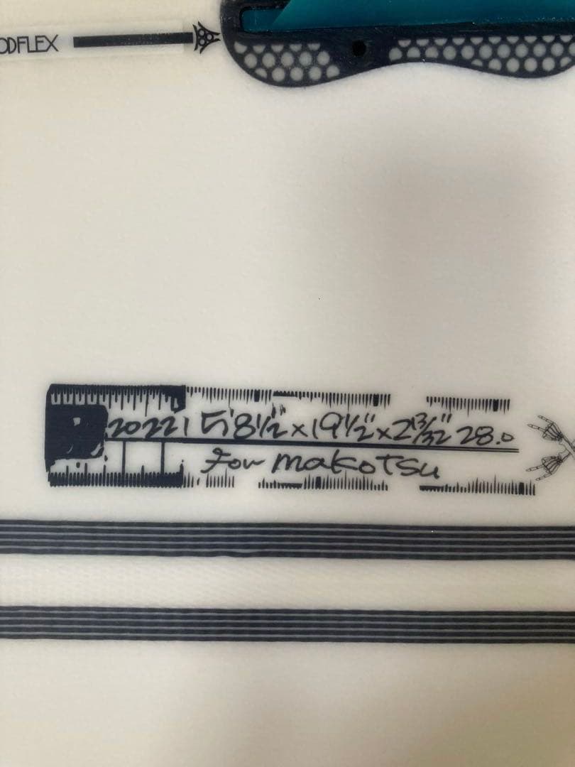 ジャスティスサーフボード レッドバーナー　THE ROD FLEX