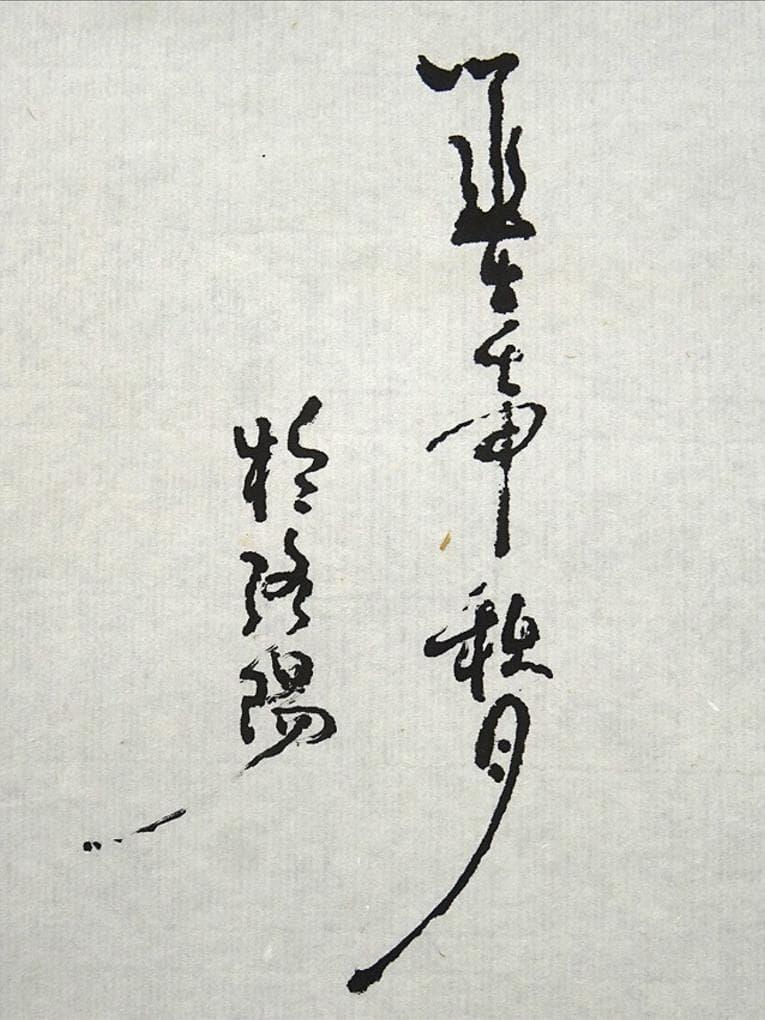 大幅掛軸 于秋月『酔春 洛陽牡丹図』中国画 紙本 肉筆 共箱付 a061113