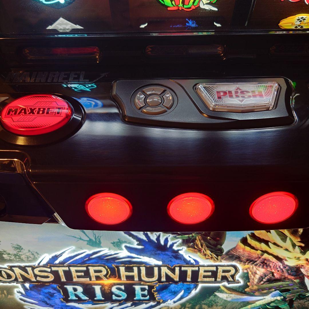 パチスロ　実機　LモンスターハンターライズXA　スマスロ
