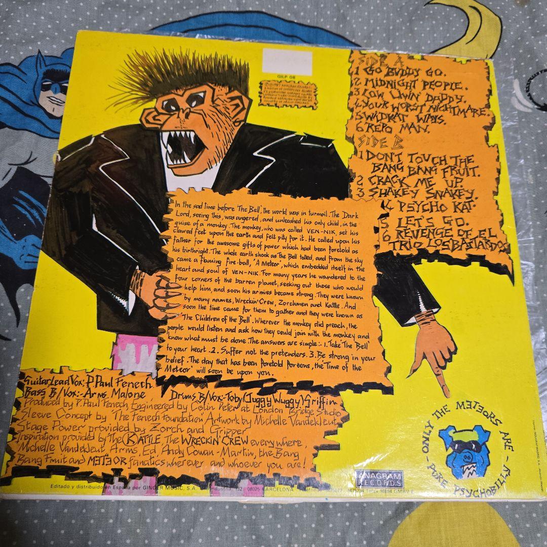 METEORS　スペイン盤　サイコビリー