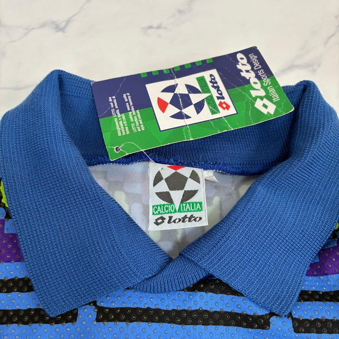 タグ付き＆訳あり　lotto　キーパーシャツ　90年代 ヴィンテージ　イタリア製