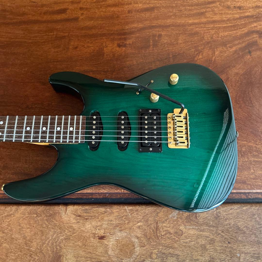TOKAI ビンデージギター JSR シースルーウッドグリーン