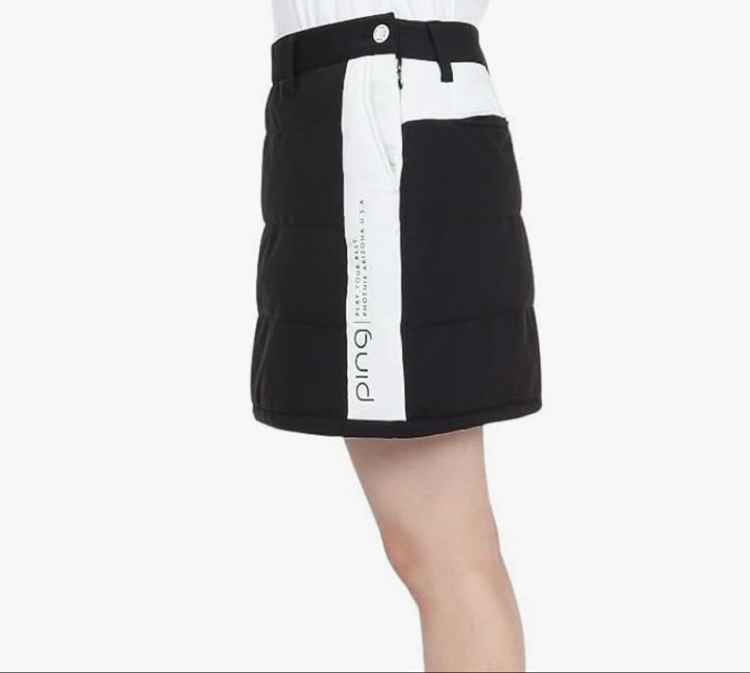 ピンゴルフ レディース 保温 軽量　中綿スカート サイズL 新品タグ付