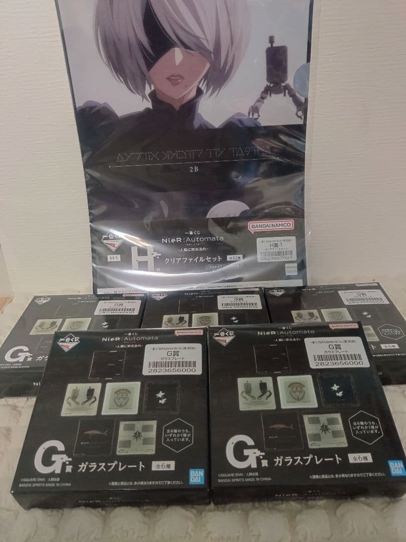 NieR:Automata 2B 9S フィギュアセット おまけ付き 一番くじ