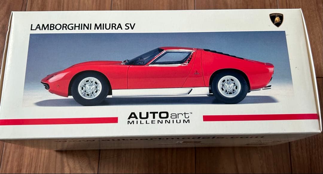 AUTOart Lamborghini Miura SV 1:18 赤