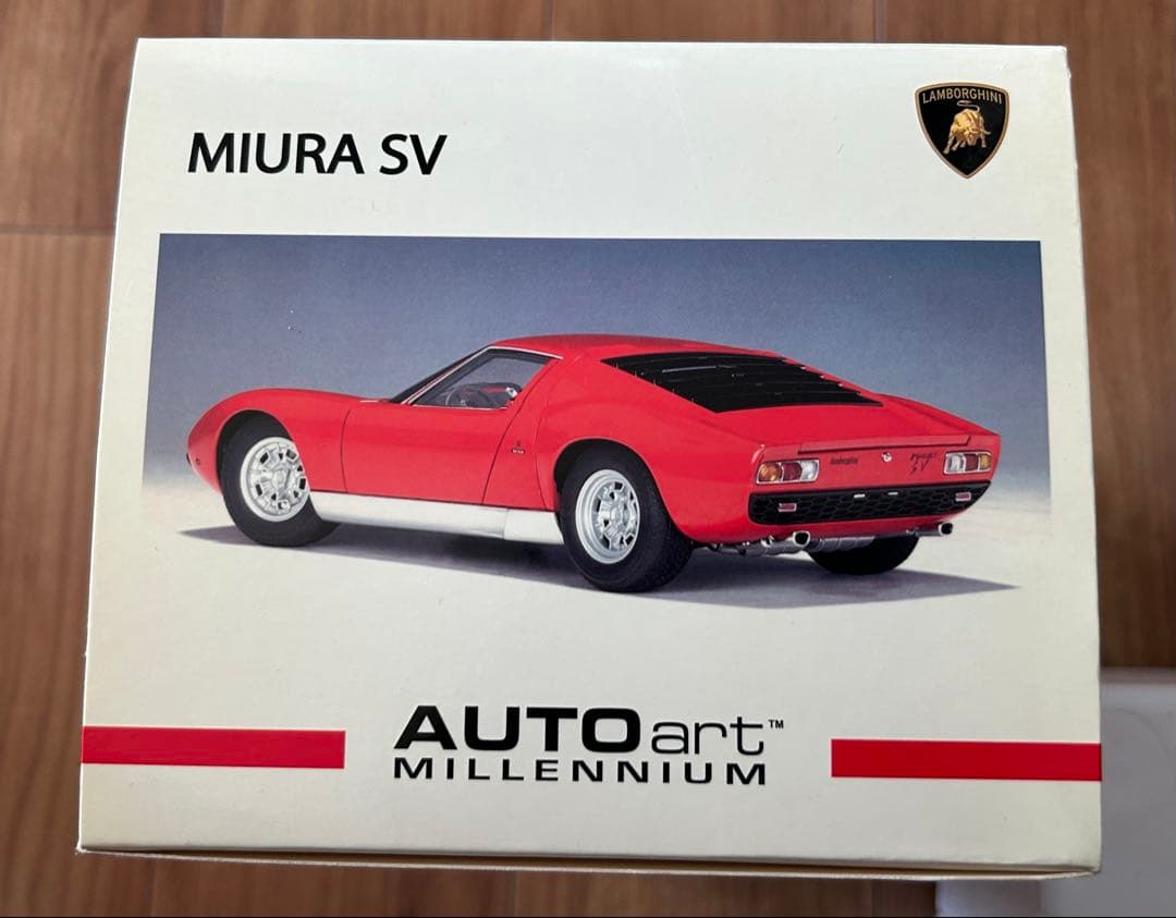 AUTOart Lamborghini Miura SV 1:18 赤