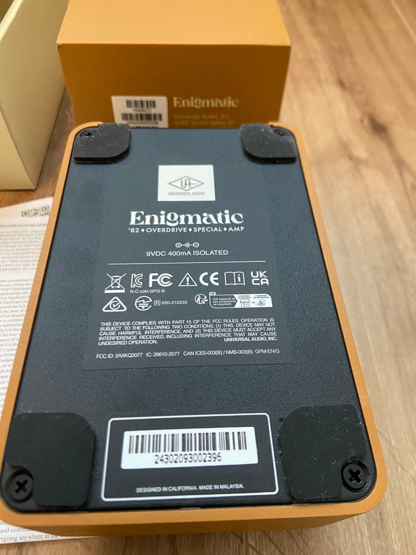 ギター Universal Audio(UAFX) Enigmatic '82
