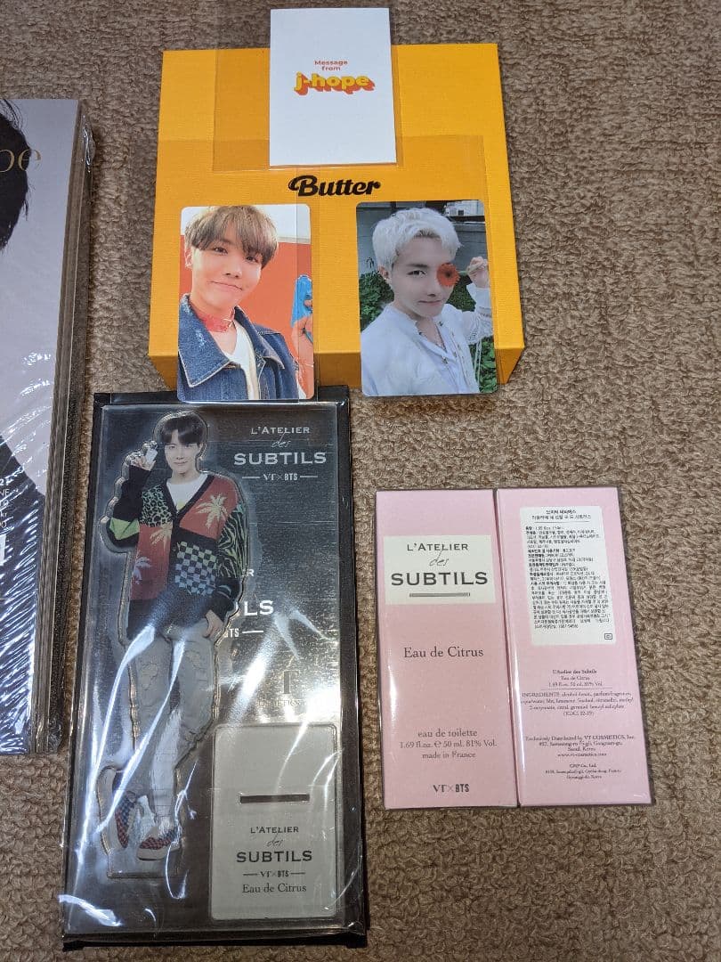 BTS goes on! Dicon BUTTER ラキドロ 香水 アクスタ