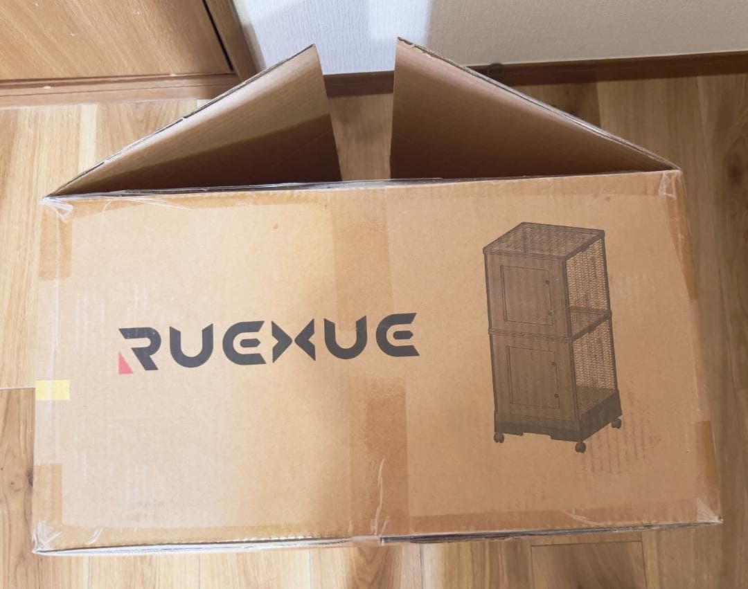 Ruexue 鳥かご 45×45×99cm ステンレスメッシュ