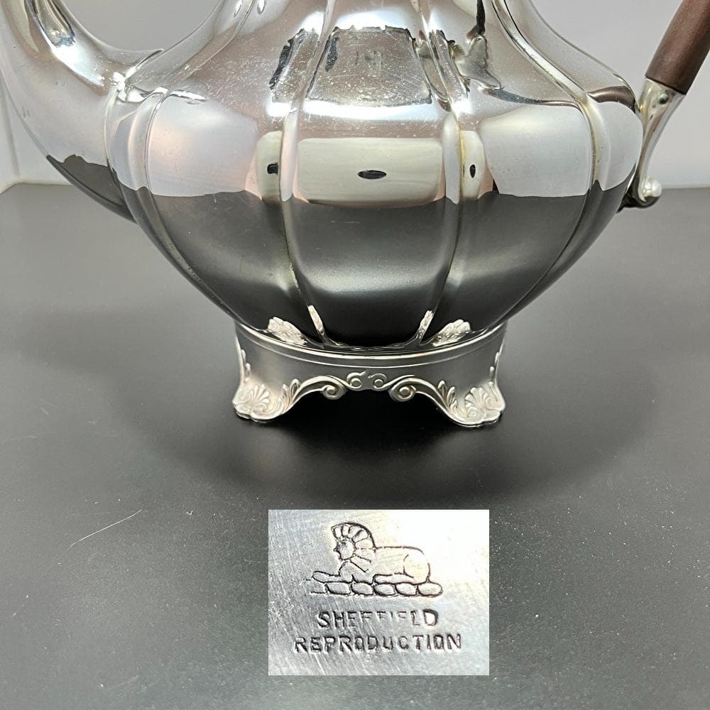 【John Batt & Co 】 メロンフォルムのコーヒーポット