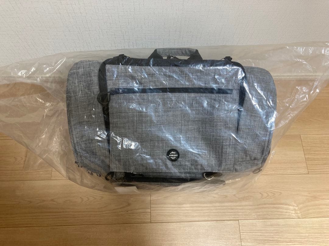 エアバギー 3ウェイバックパックキャリー ワイドサイズ クールグレー