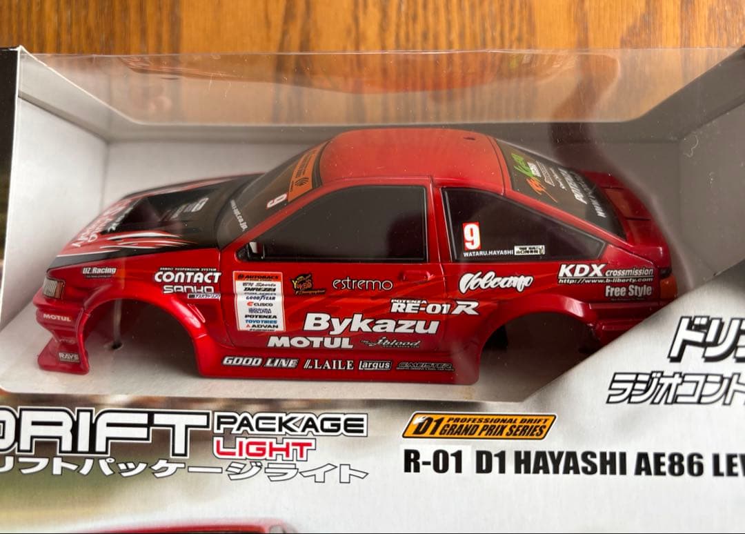 ドリフトパッケージライト ドリフト専用ラジオコントロールカー AE86