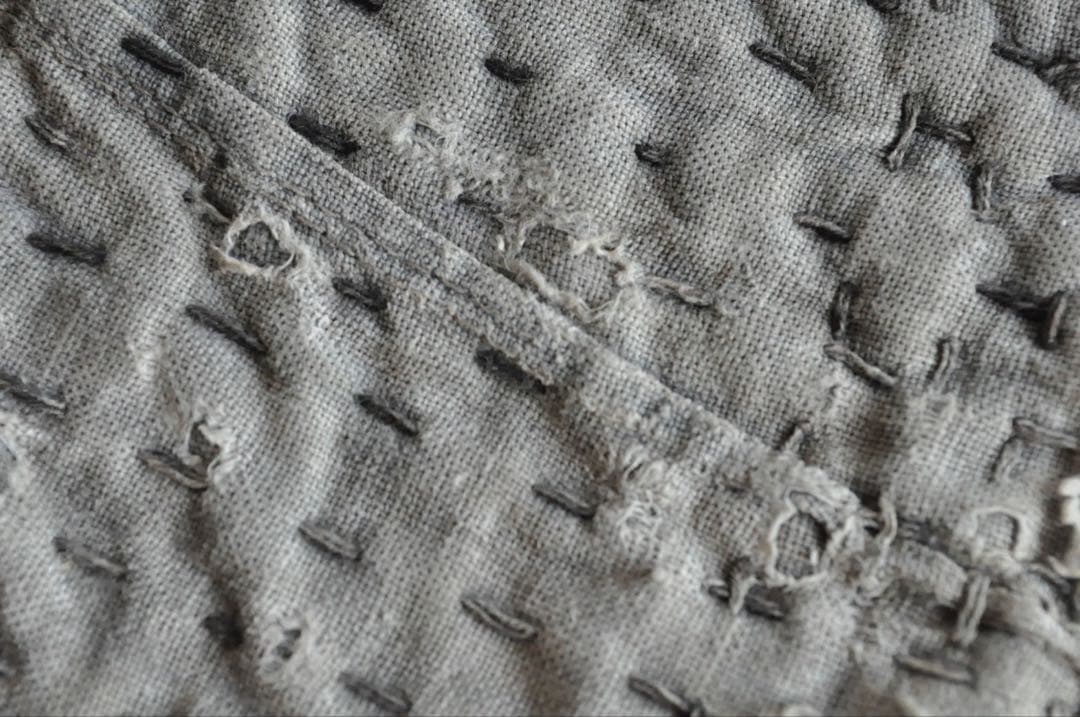 脚絆 襤褸 刺子 藍染 古布 骨董 美術 レトロ 古物 古道具 アンティーク