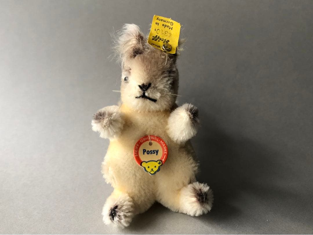 Steiff 　リスのPossy　グレー