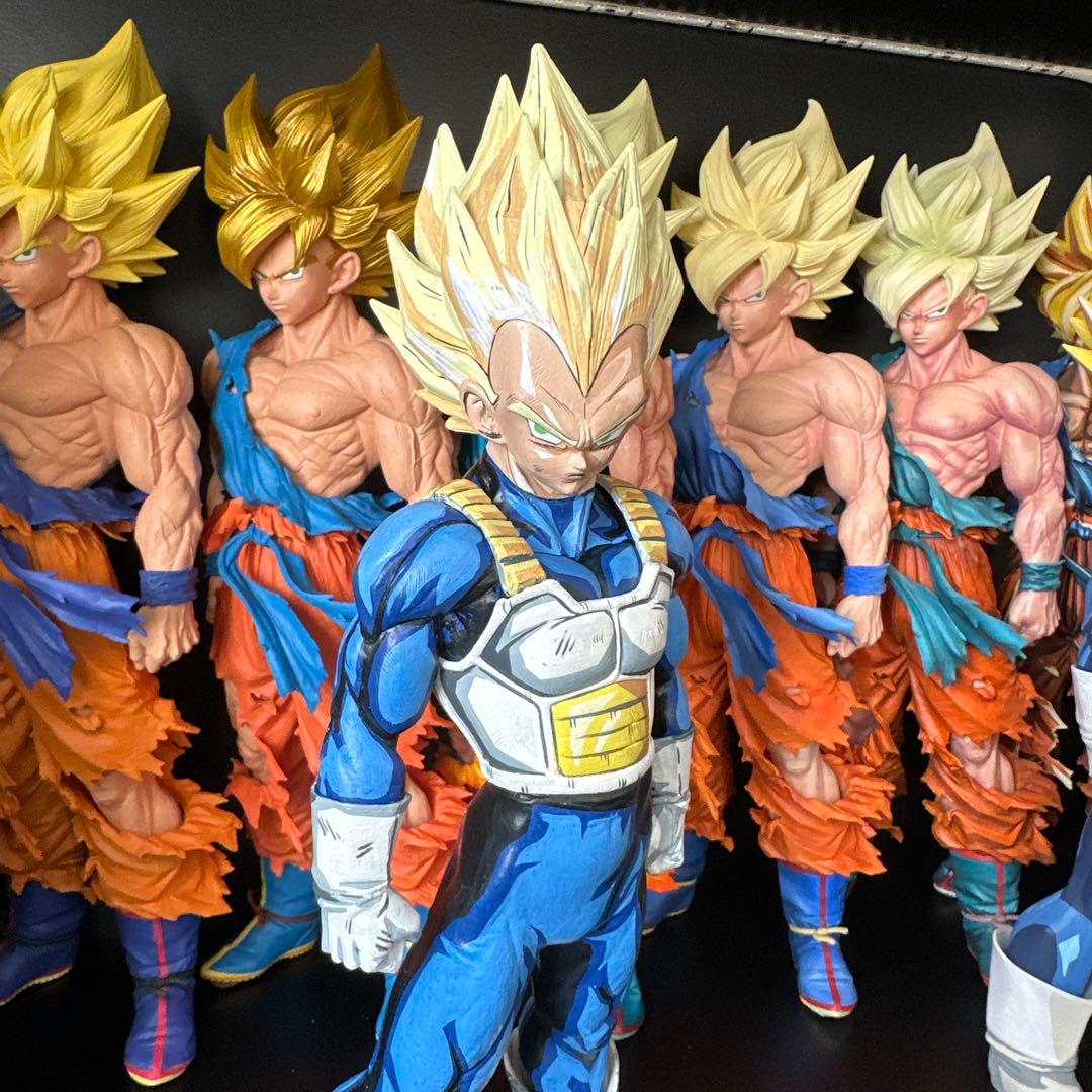 ドラゴンボール 一番くじ SMSP ベジータ リペイント 二次元