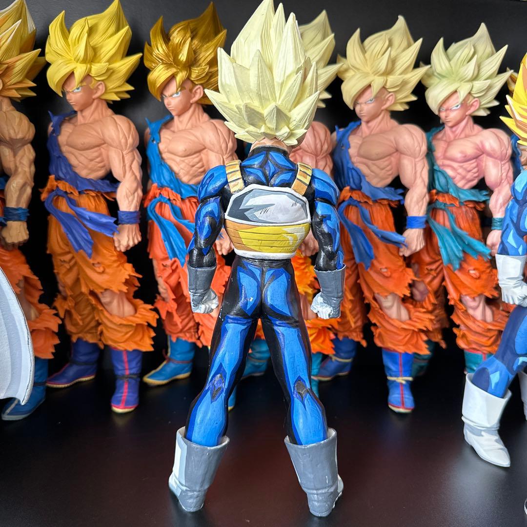 ドラゴンボール 一番くじ SMSP ベジータ リペイント 二次元