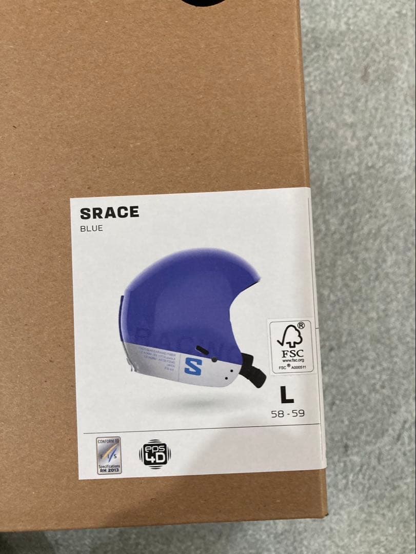 『新品未使用』SALOMON S/RACE スキー用ヘルメット