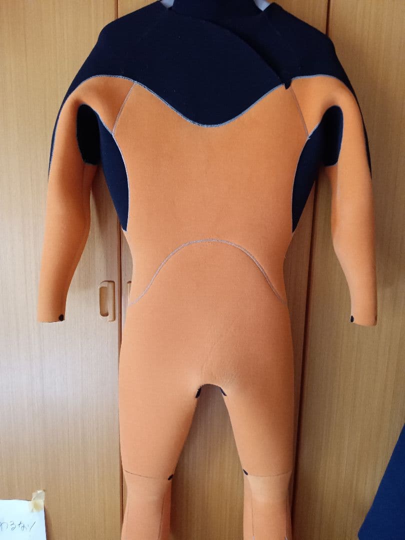 used セミドライ　5/3ミリ　チェストジップ　メンズMLB〜LBくらい