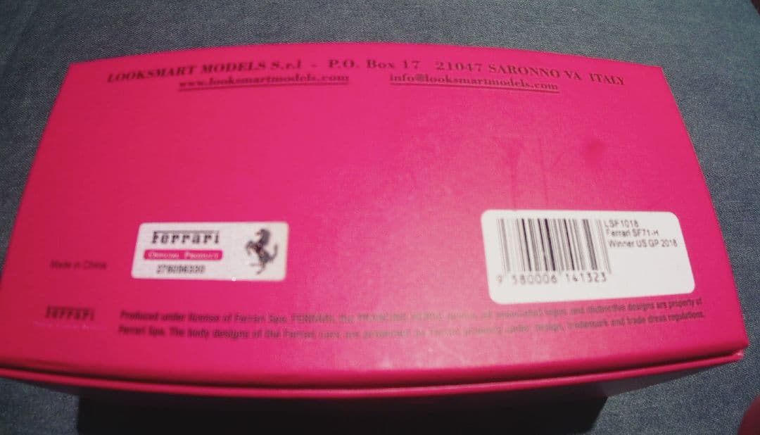 ferrari　sf71-1 winner us gp 2018