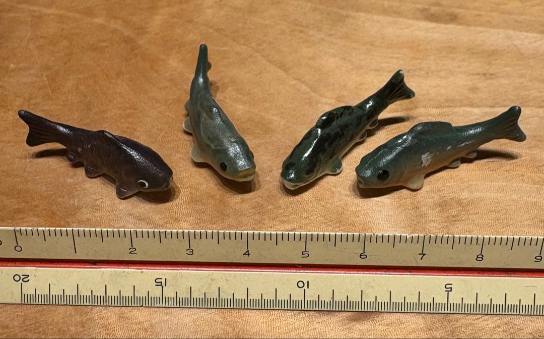 アニマルミニチュア陶器　アンティーク置物