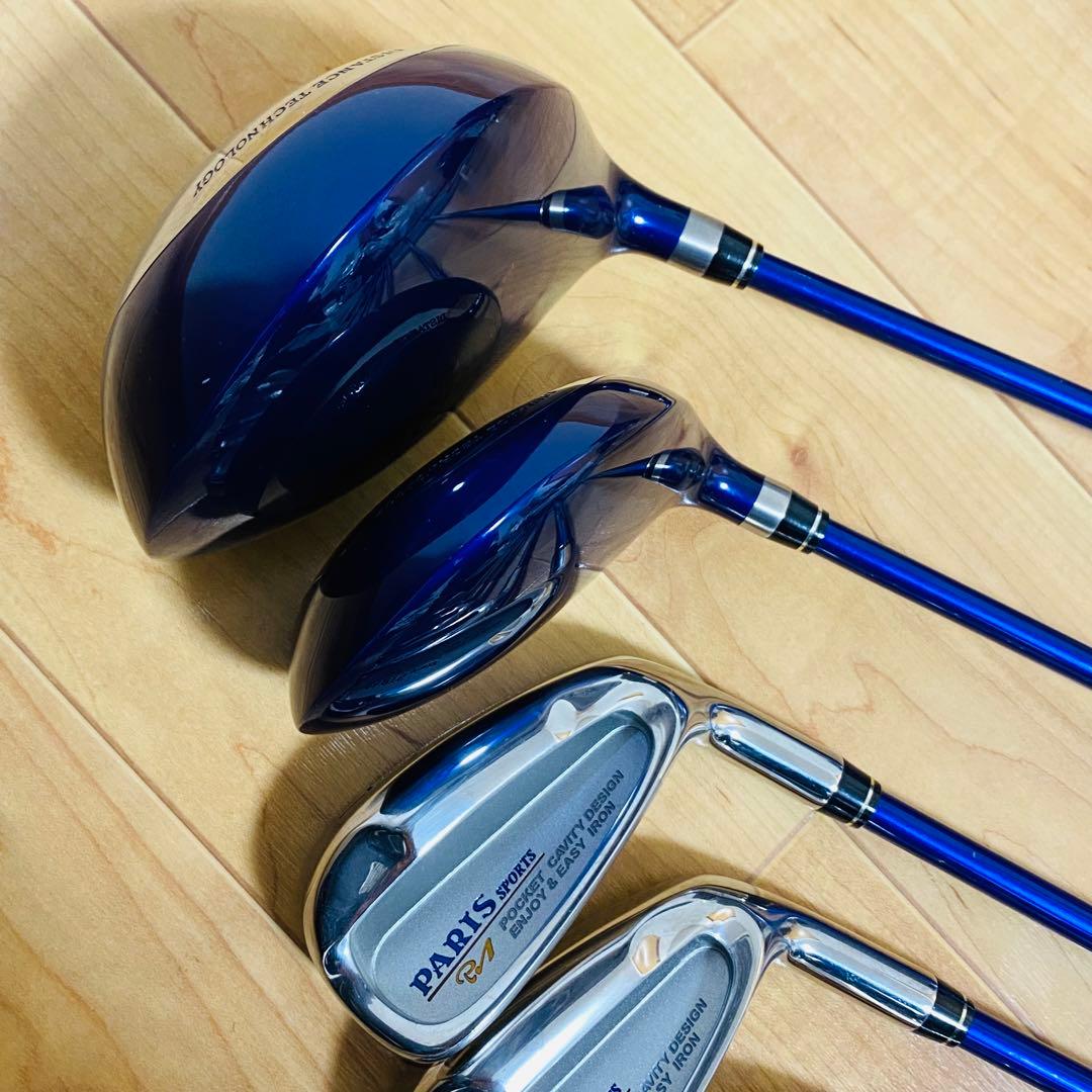 美品✨初心者向け レディース Paris バッグ付ゴルフクラブセット 右利き用
