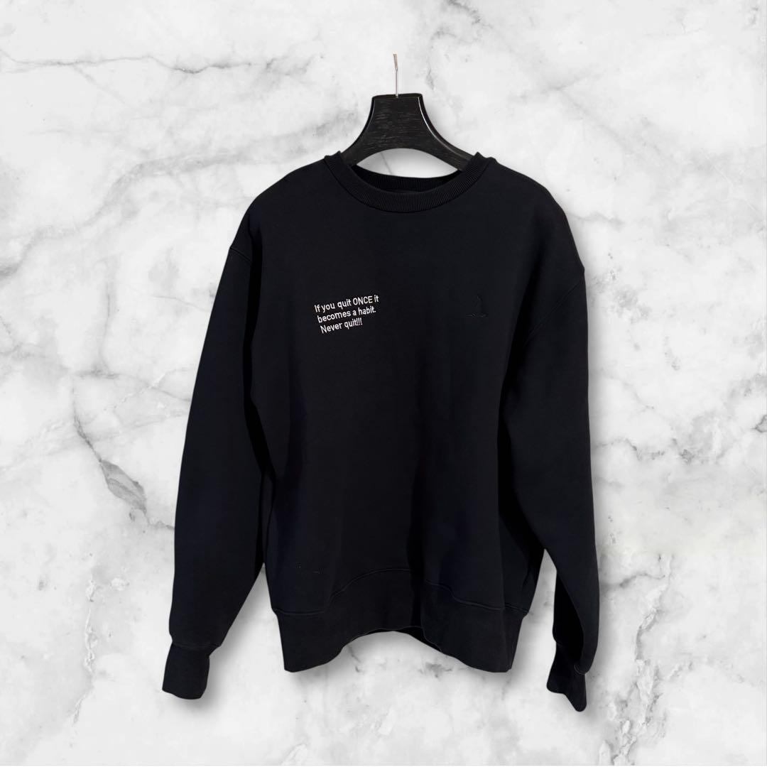 #FR2GOLFゴルフCircle Logo Crew Sweat 黒サイズ L