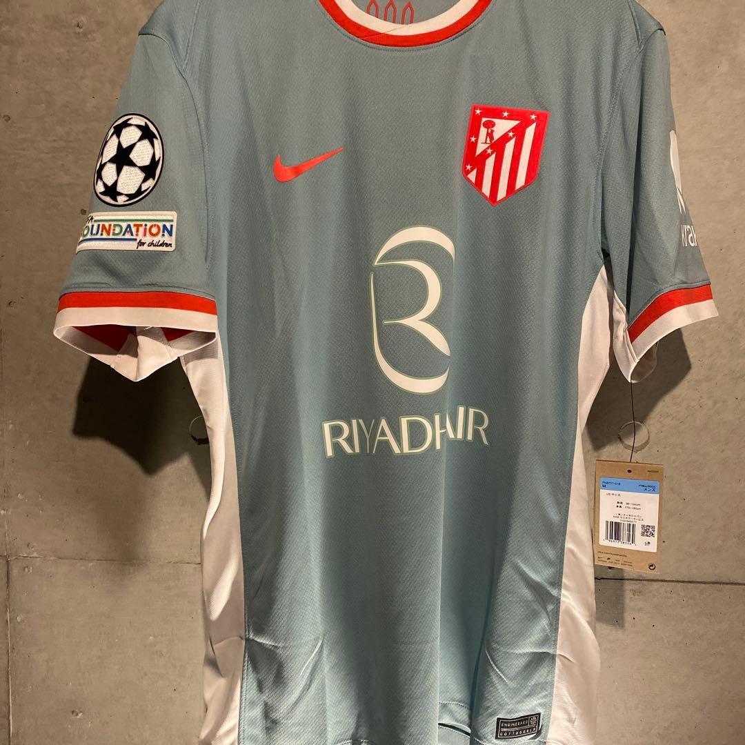アルバレス　アトレティコ・マドリード　24/25　アウェイ　CL仕様