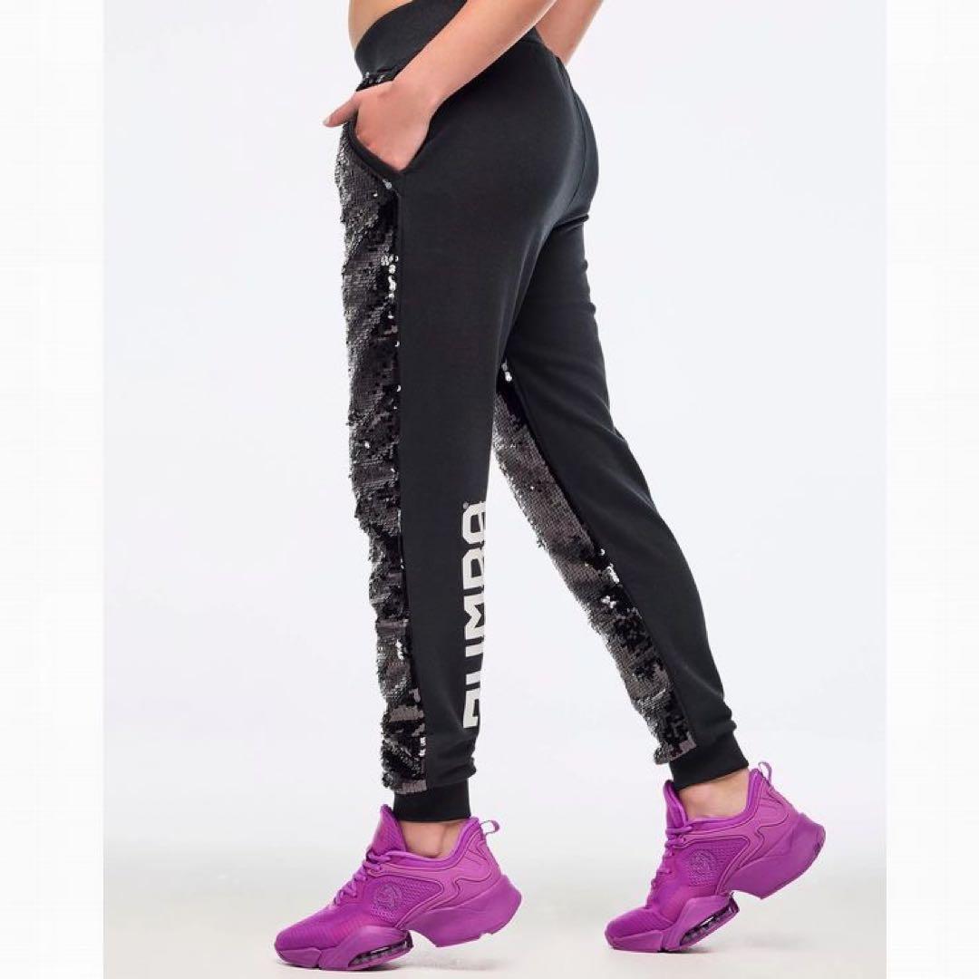 新品　正規品　ズンバ　S スパンコール　ジョガー　パンツ