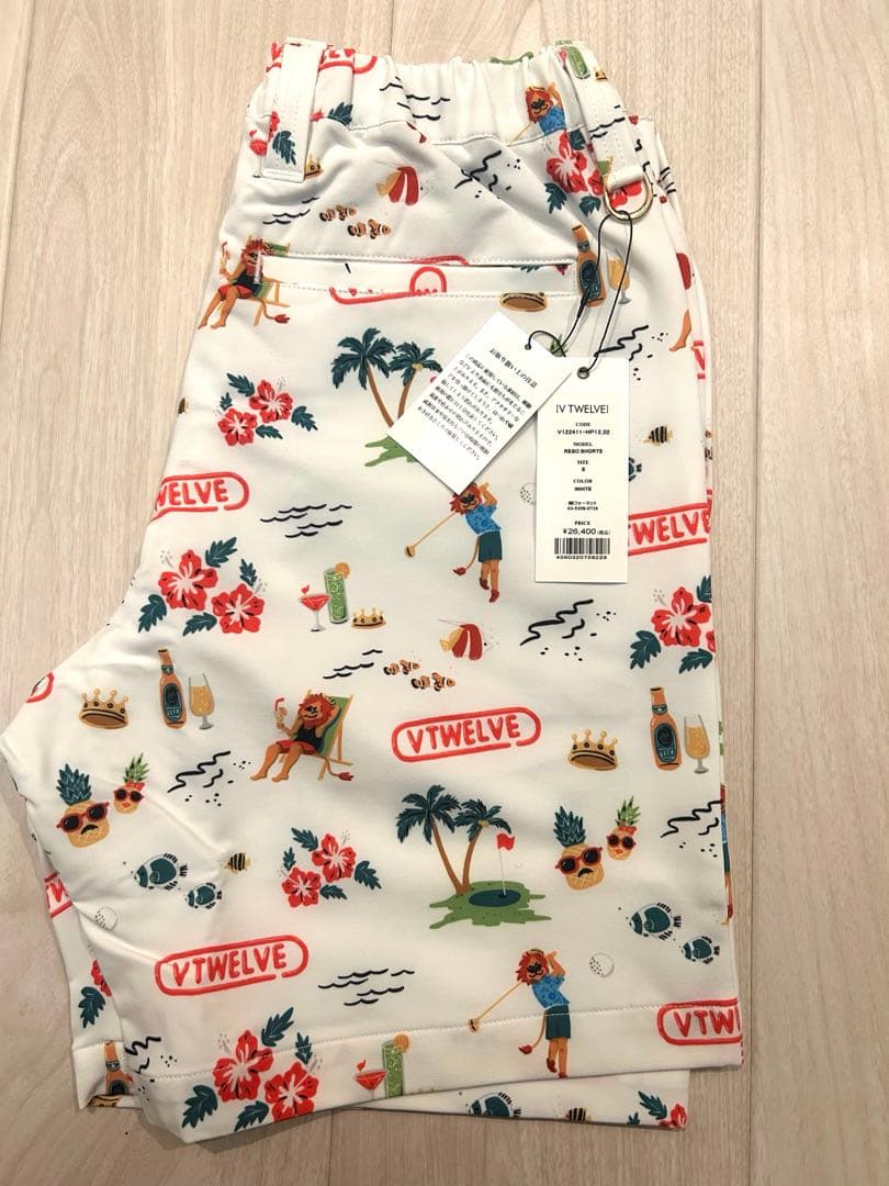 【新品】V12 ハーフパンツ　LEON コラボ