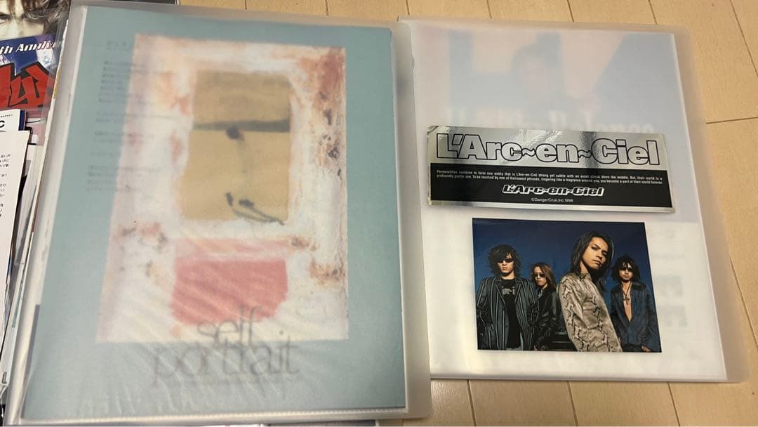 レア有L'Arc-en-Ciel切り抜き・ポスター・ポストカード・ファイルセット