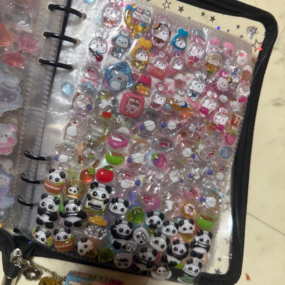 ボンボンドロップシール　大量シール帳！完成品　ウォーターシール　たまごっち　平成