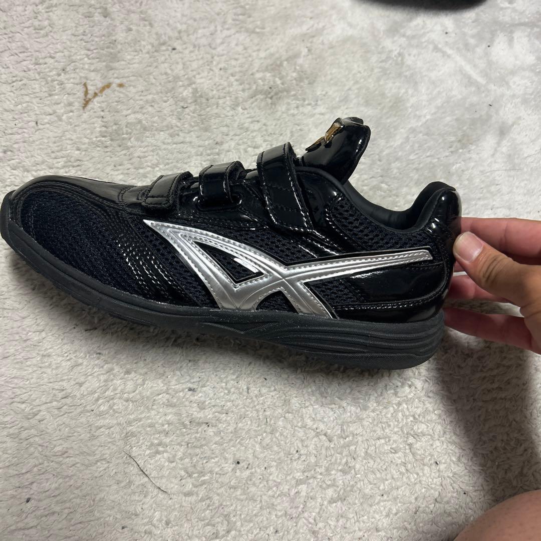 SSK トレーニングシューズブラック/シルバー