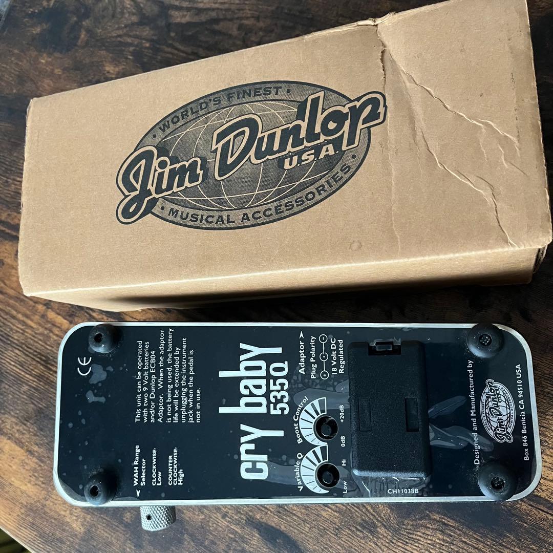 ◾️ crybaby 535Q◾️（ジムダンロップ） ワウペダル