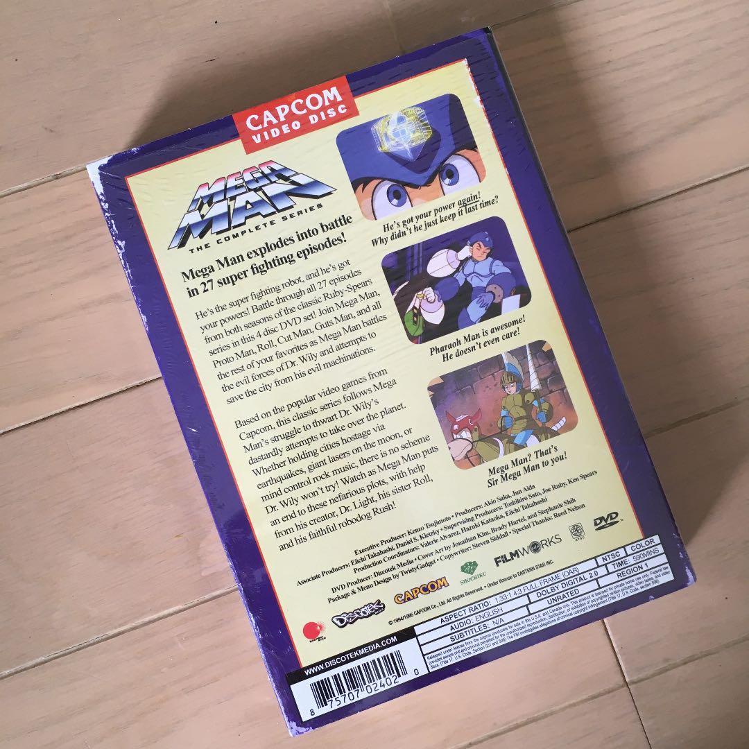 ロックマンUSA Mega Man 1994 TV 完全版DVD (北米版)