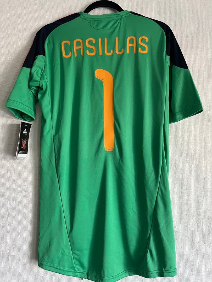 スペイン代表　カシージャス #1 ユニフォーム　レアル　ワールドカップ仕様