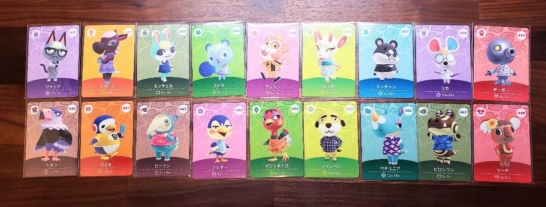 あつまれどうぶつの森amiibo第5弾フルコンプ 新品ファイル付