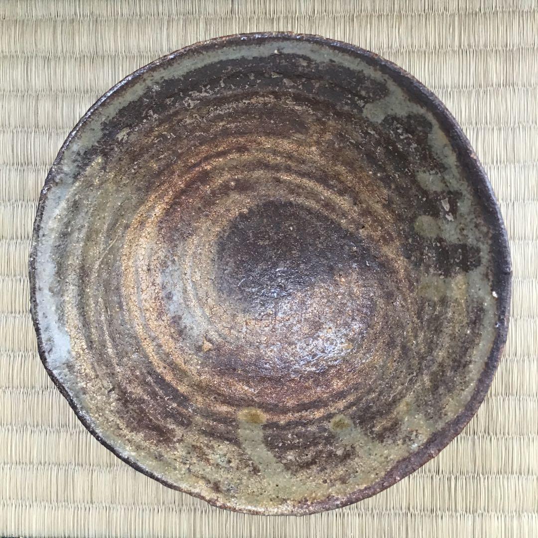 茶道具　茶碗　平茶碗　宗歩作　共箱　S1017CW