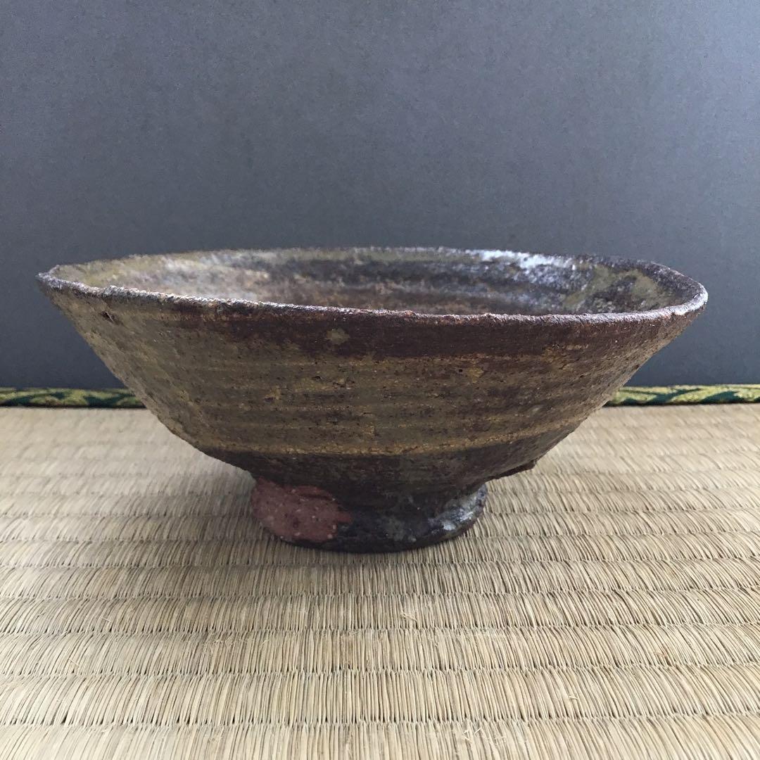 茶道具　茶碗　平茶碗　宗歩作　共箱　S1017CW